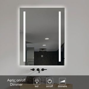 1-touch-on-off-MIRROR-led-1016T. καθρέπτες, καθρέπτες μπάνιου φωτιζόμενοι LED